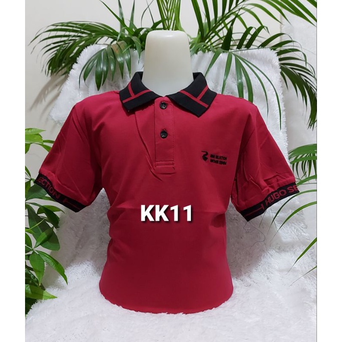 Kaos Kerah Anak Laki HG Selection Original - hs selection kids