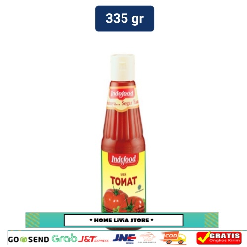 

Indofood Saus Tomat Botol Besar 335 ml