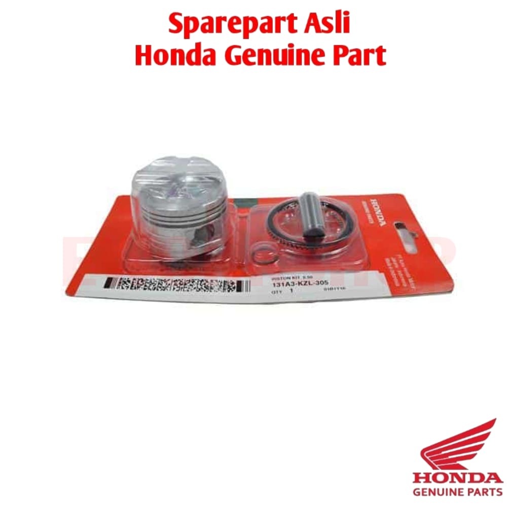 Piston Kit OS 0.50 - Beat Scoopy Spacy Vario 110 Fi Asli Honda 131A3KZL305