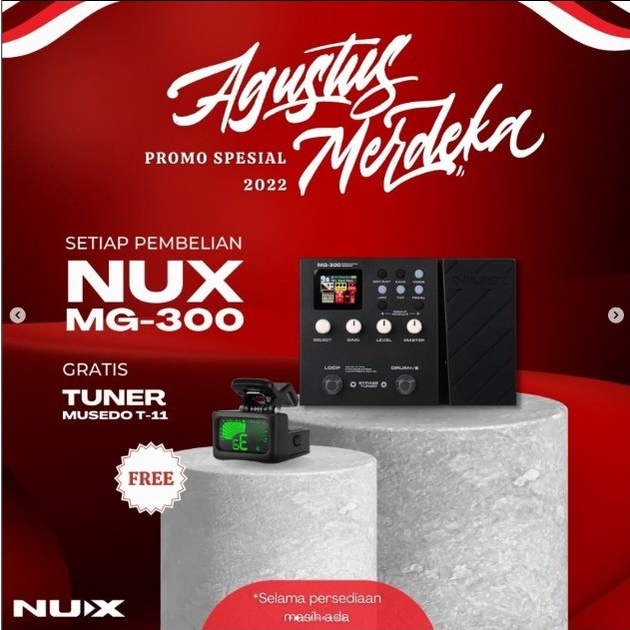{suhadistore} Nux MG 300 Guitar Multi-Effects ProcessorBMJ Murah