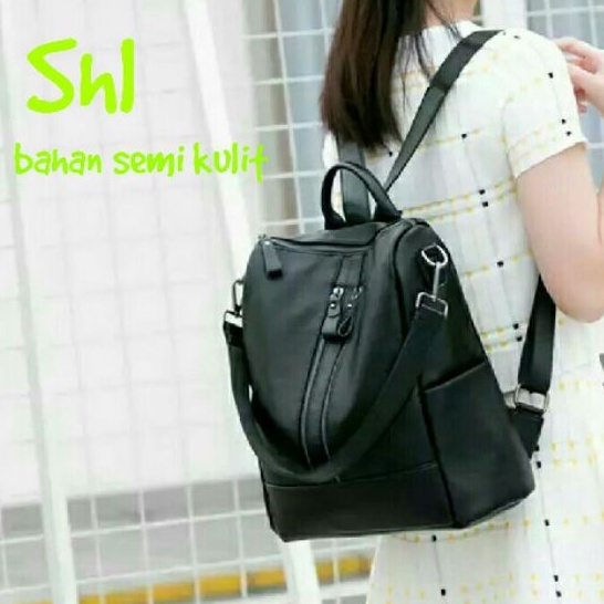 TAS RANSEL WANITA / RANSEL KULIT / RANSEL MINI / BACKPACK KOREA /STYLISH BACKPACK MULTIFUNGSI KOTAK