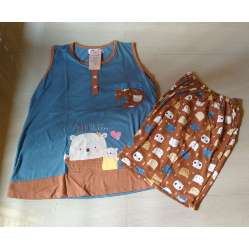 Babydoll hotpants Anne Claire/Anne Claire hotpants/babydoll singlet Anne claire