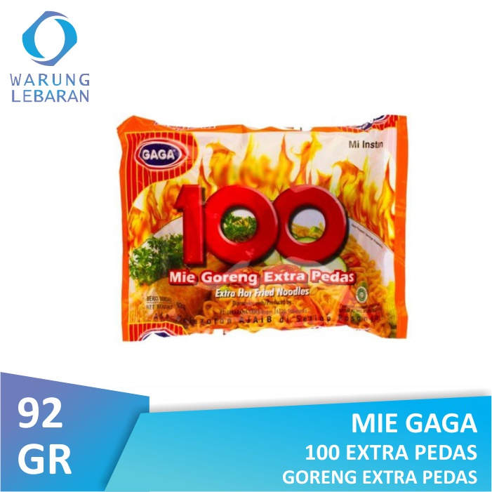

Mie Gaga 100 Ekstra Pedas Goreng 92gr