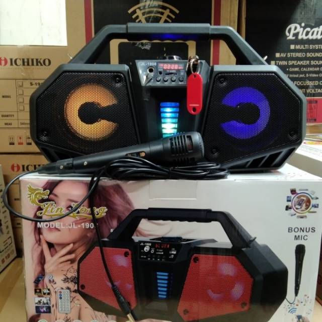 SPEAKER PORTABLE BLUETOOTH PLUS MIC KABEL