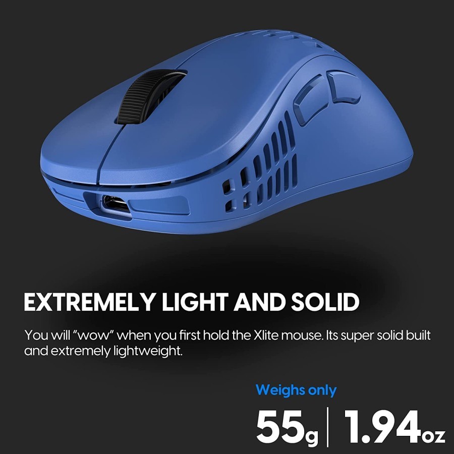Pulsar Xlite V2 Mini Wireless Gaming Mouse - Blue