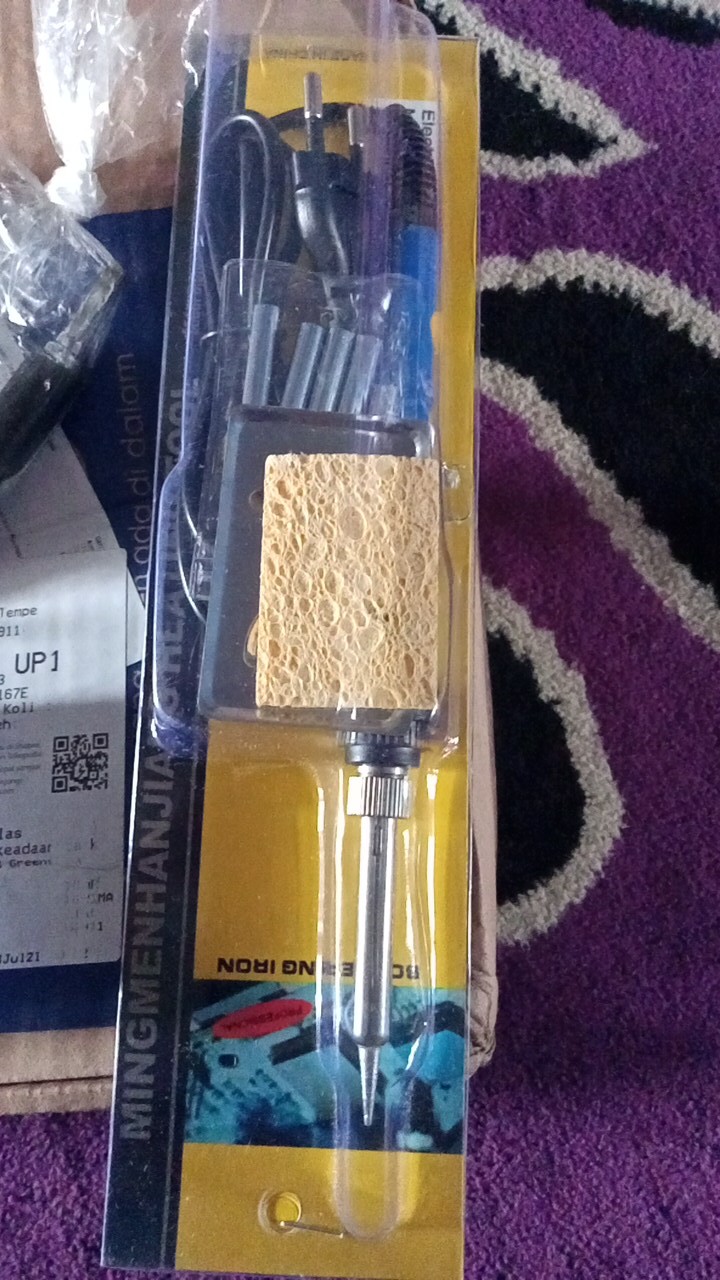 Peralatan Solder Iron 60watt Temperature Bisa Diatur