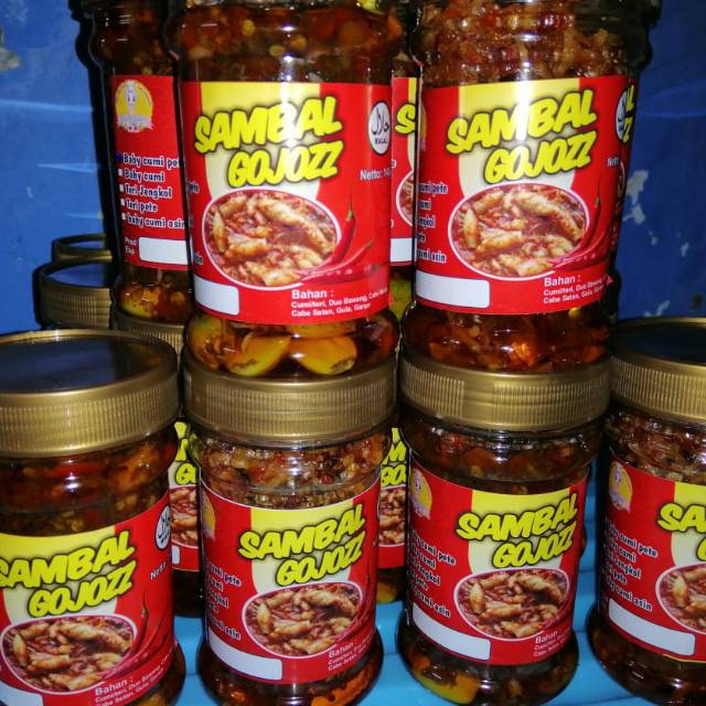 

sambal gojozz cumi asin