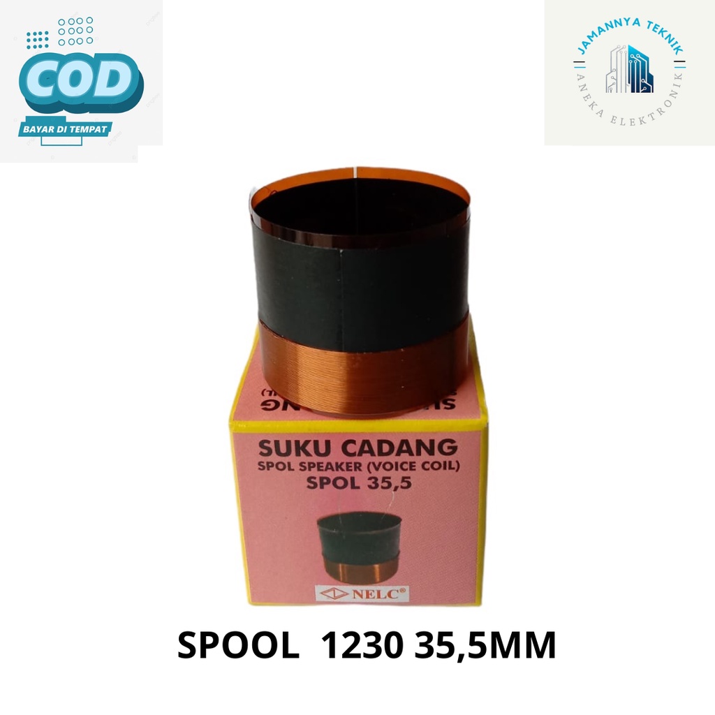 SPOOL SPEAKER ACR 1230 SPOL 35,5MM SEPUL SPEAKER VOICE COIL