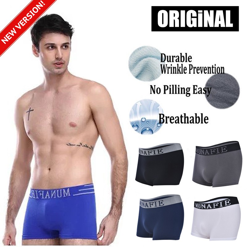 New Version Original COD Munafie Underwear Boxer Celana Dalam Pria