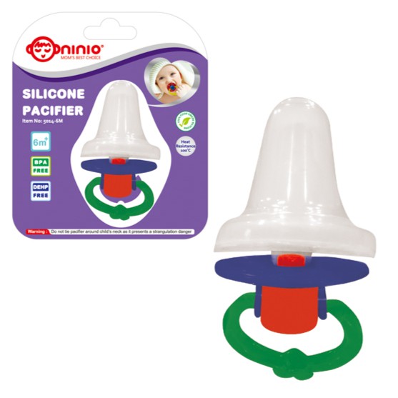 Ninio Baby Empeng Empong Dot Bayi Silikon Pacifier Soother 0 Bulan Month 5014-NB
