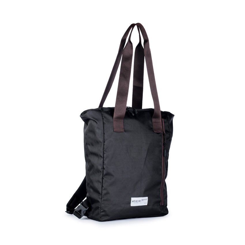 KAITO BLACK |MNM x ARCIO| Tas Ransel Pria Multifungsi Backpack Tas Jinjing Tote Bag - FREE RAINCOVER