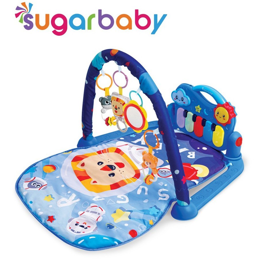 Sugar Baby Day and Nite Piano Playmat Blue Sugar Galaxy