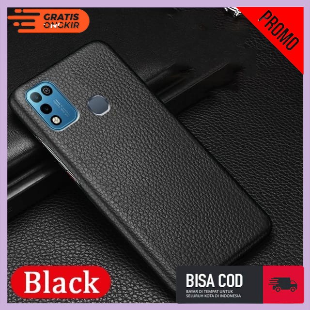 Case Infinix Hot 10 PLAY SOFT CASE LEATHER COVERS