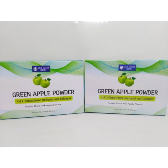 

GREEN APPLE POWDER 10 SACHET/BOX