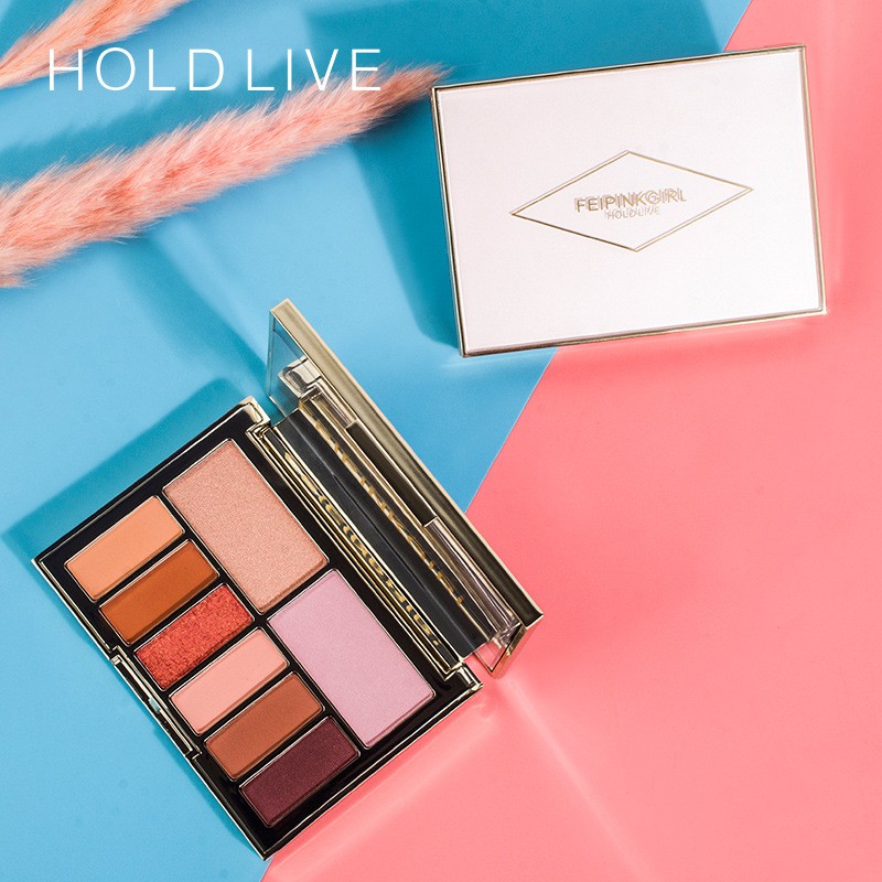 HOLD LIVE Feipinkgirl 8 Colors Highlighter eyeshadow HL184