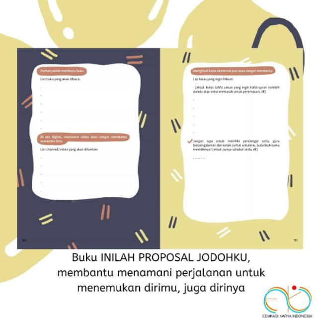Hepibuks Id Planner For Marriage Inilah Proposal Jodohku Shopee Indonesia