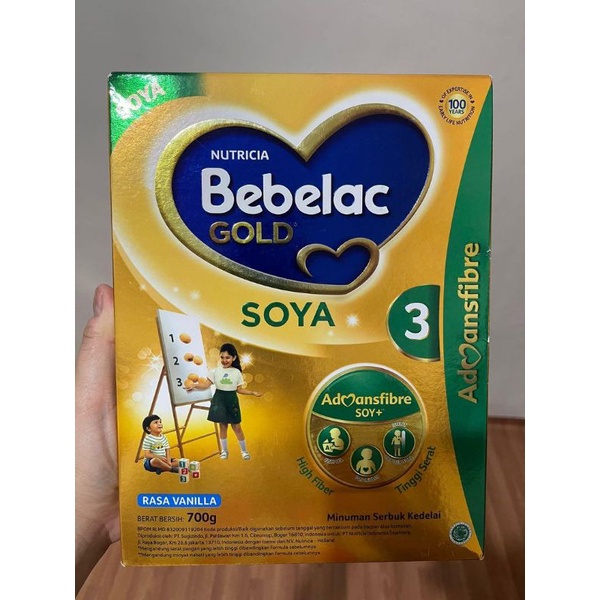 

Bebelac Gold 3 Susu Bubuk Soya Vanilla 700G