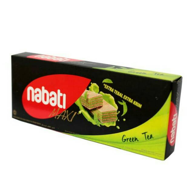 Richeese Nabati Maxi Green Tea & Hazelnut