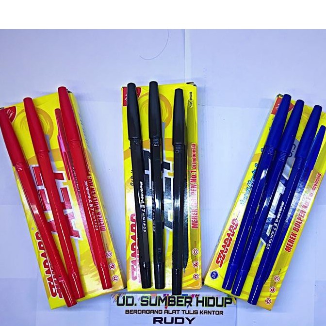 

Pulpen Standart AE7 isi 12pcs