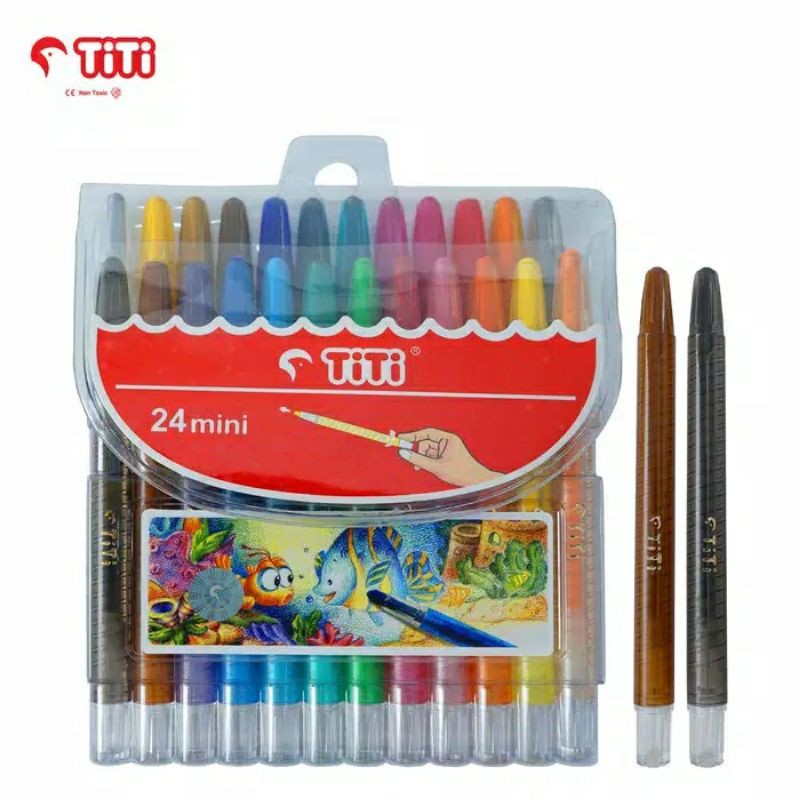 

Crayon titi putar isi 24