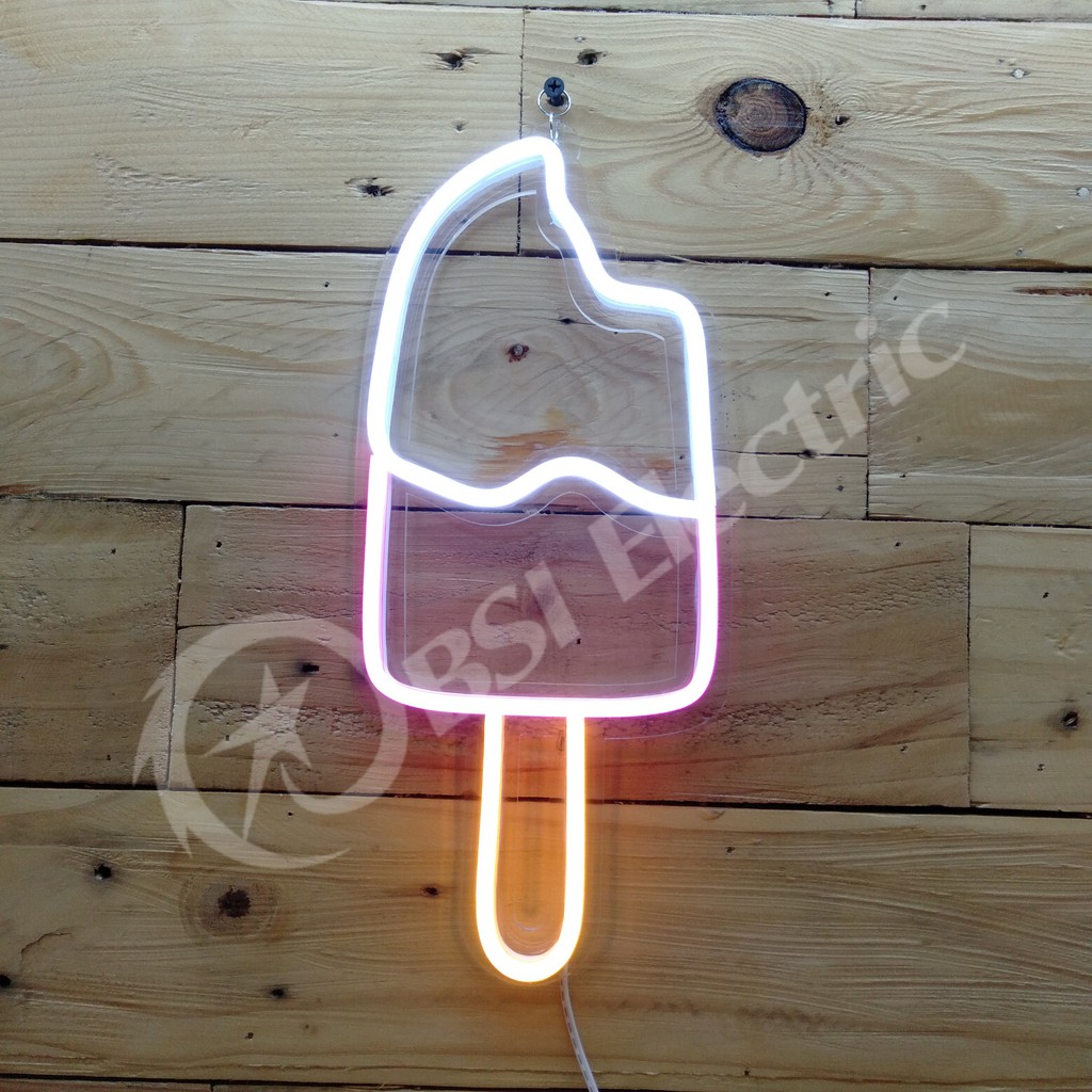 Ice Cream Neon Flex Led / Neon Sign / Neon Light