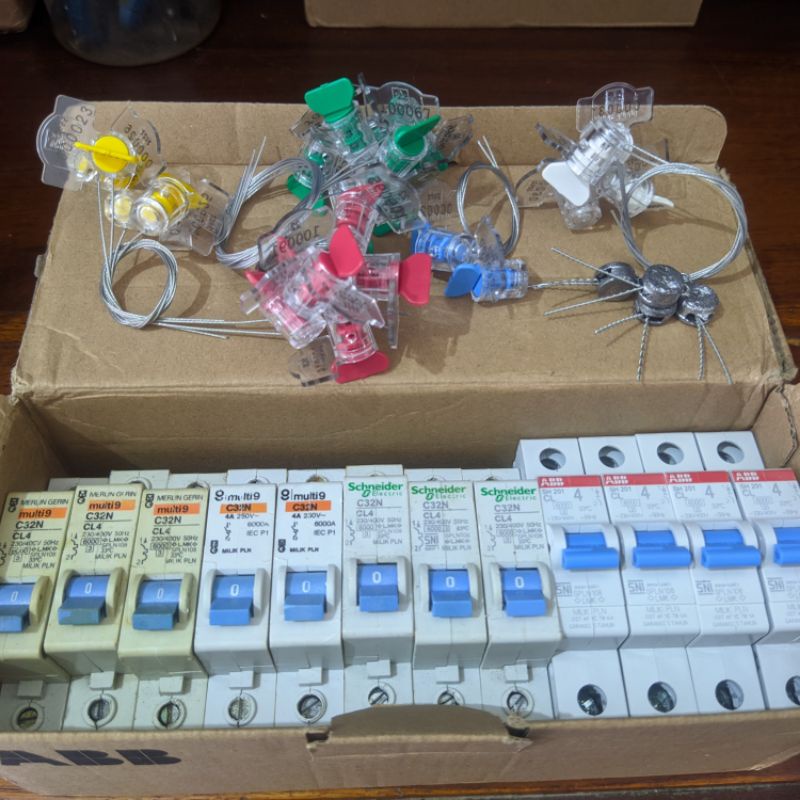 MCB Modif 4A Anti Jeglek Rasa 6A, 10A, 16A, 20A Harga Sama Gratis Segel