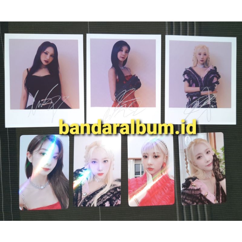 Photocard PC Dreamcatcher Mysterious Mansion siyeon handong dami