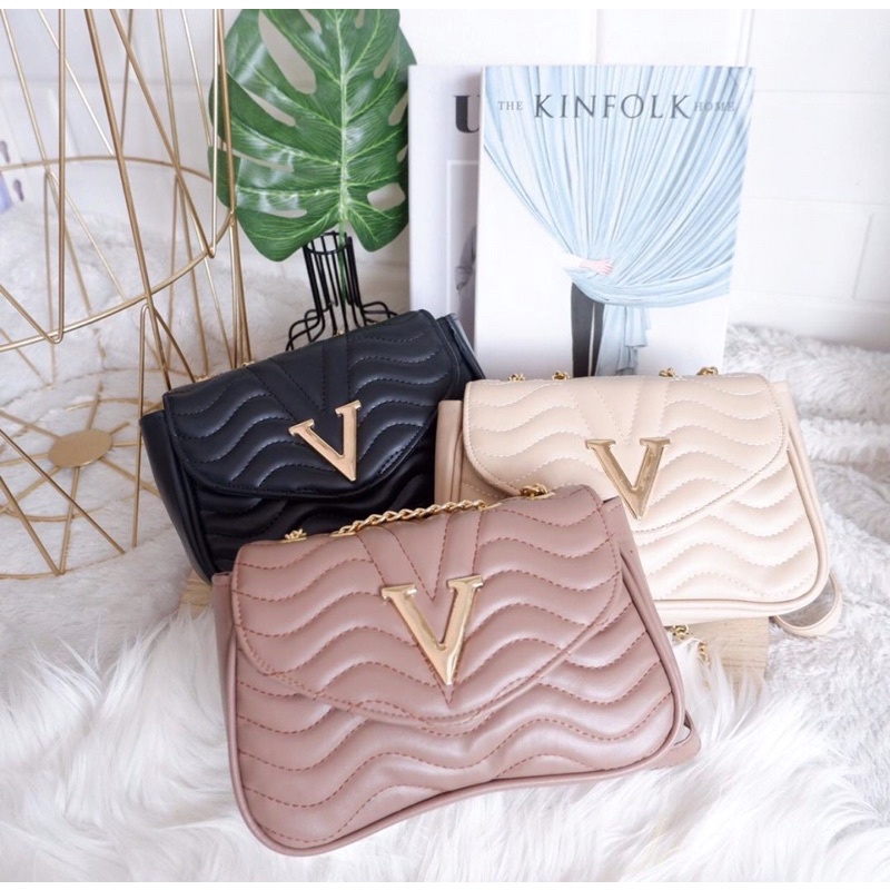 [SIAP KIRIM]BISA COD TAS SLEMPANG RANTAI  ELEGAN CEWEK /Tas rantai cewek/Tas rantai wanita /Tas ELEG