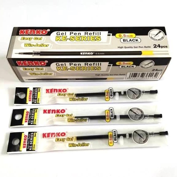 

Refill Pen Gel Kenko 0,5 mm KE-series (Tinta Hitam)