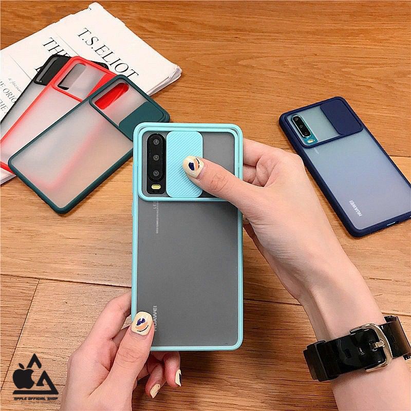 Case Slide Camera OPPO A5S  A12 A11K A15 A15S A54 A74 4G A74 5G RENO 4 RENO 4F RENO 5 RENO 5F RENO 6 4G RENO 6 5G A16 A33 A53 A52 A92 Anti Crack Kamera Silikon Softcase Candy Hardcase