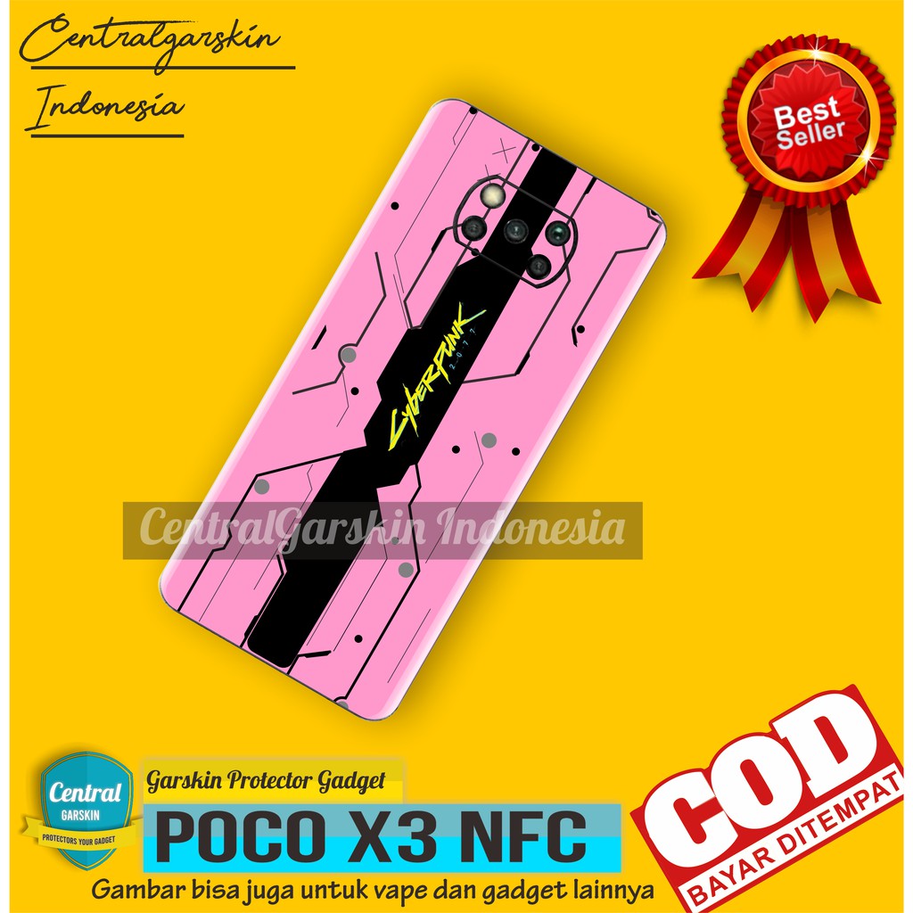COD Garskin Pocophone X3 Poco X3 Fullbody cyberpunk P [central garskin]