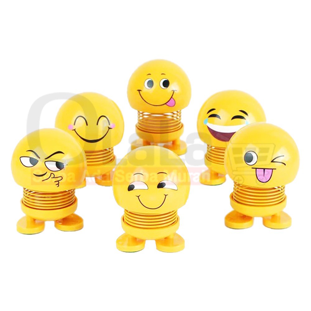 Boneka Per Goyang Emoticon Lucu Gemesin Oll 662 Shopee Indonesia