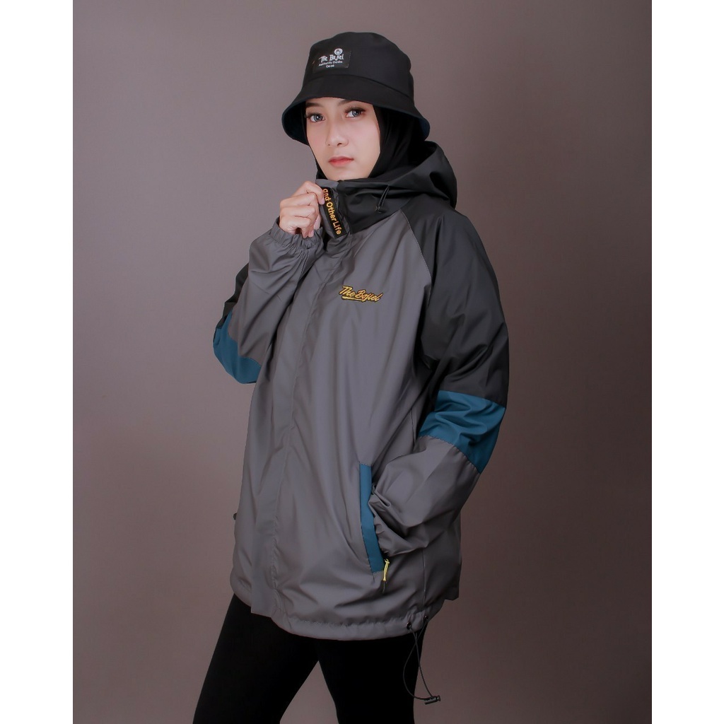 Jaket Parasut 3D Pria Wanita Waterproof Windbreaker Original Distro The Bojiel-4