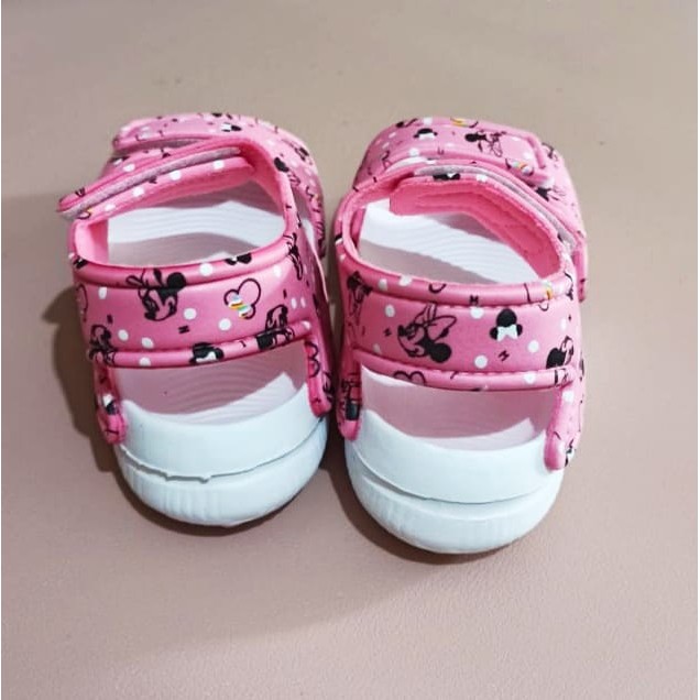 SANDAL ANAK PEREMPUAN MINNIE RIBBON USIA 1,5 sd 4 THN