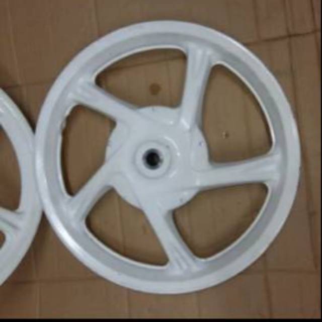 Velg mio J 1 set warna putih orisinil putih