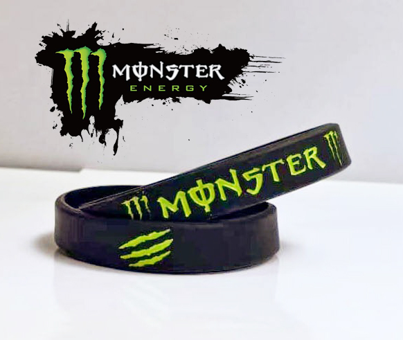 MONSTER ENERGY WRISTBAND GELANG KARET MOTOR SPORT MOTOGP GP BRACELET BISA BAYAR DITEMPAT