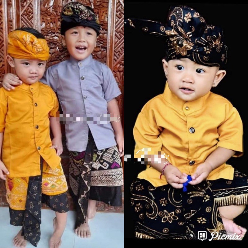 baju Safari Anak cowok