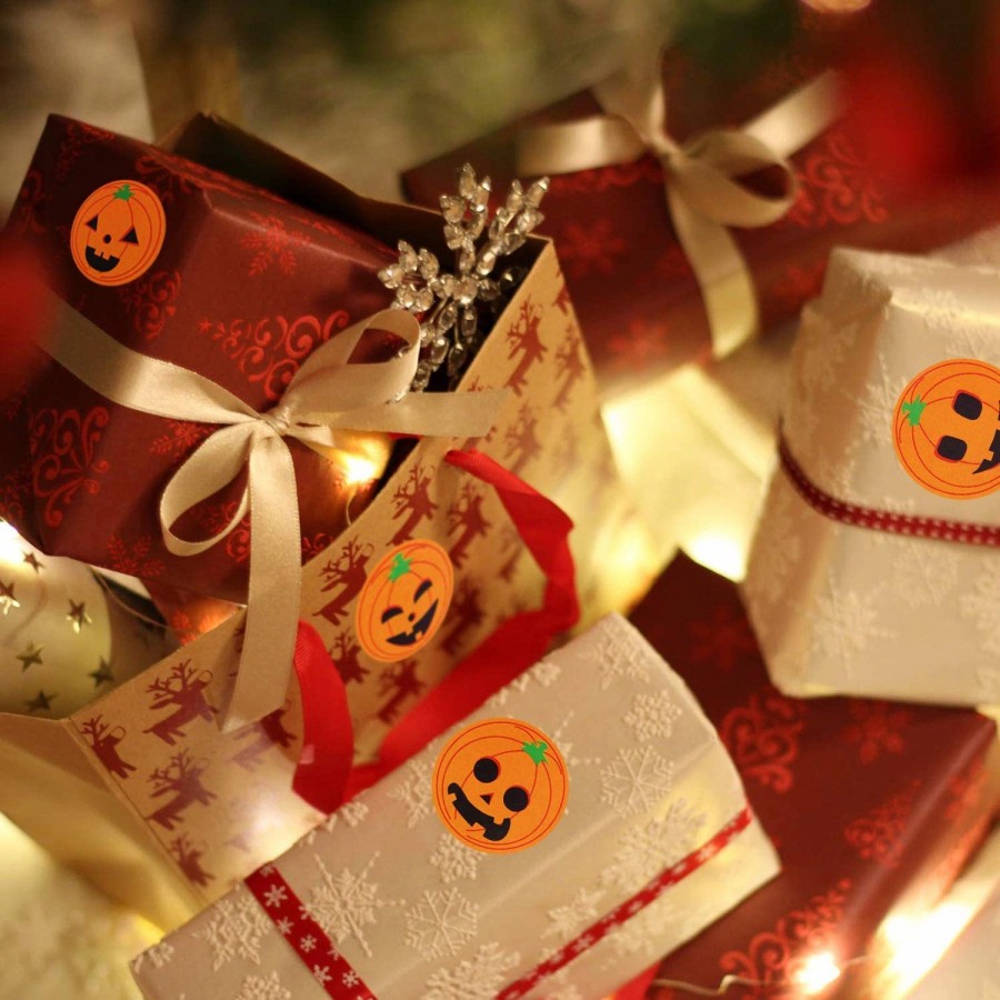 Cutting Sticker Jack O Lantern Halloween Scary Stiker Murah Anti Air