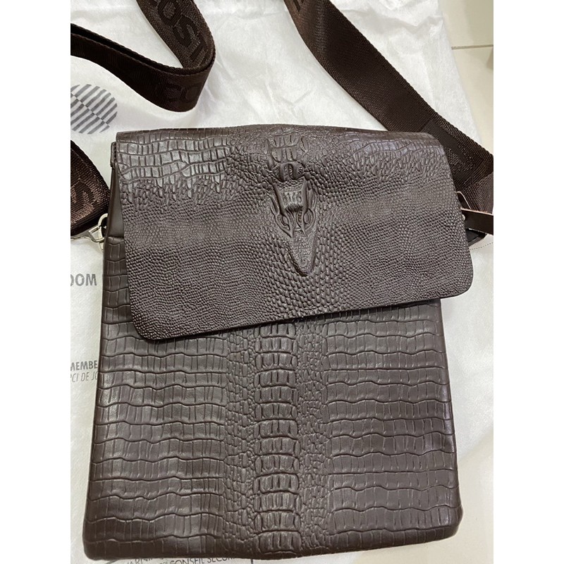 Tas pria lacoste Kulit Asli