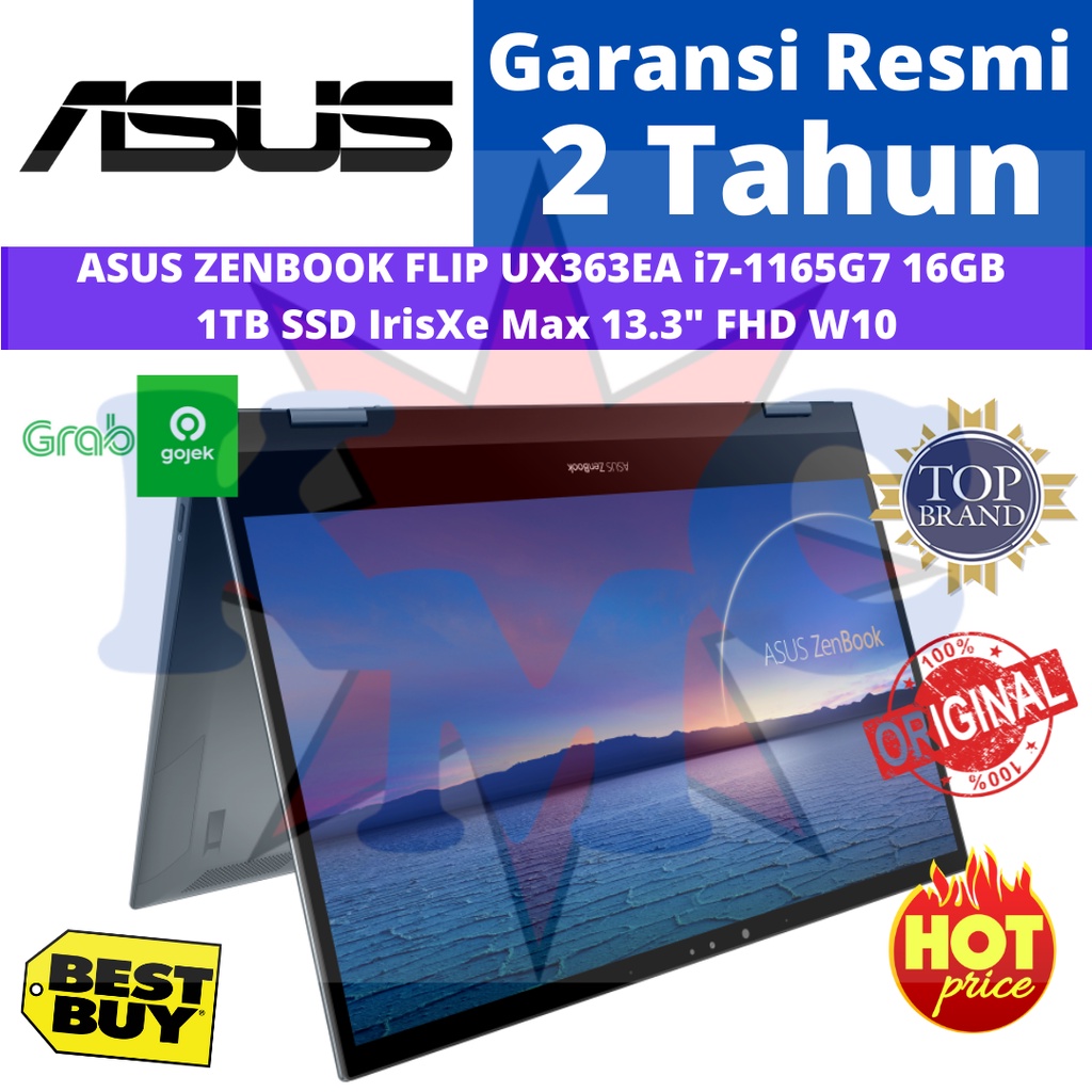 ASUS ZENBOOK UX363EA OLED712 i7 1165G7U 16GB 1TB SSD 13.3 FHD OLED W11+OHS