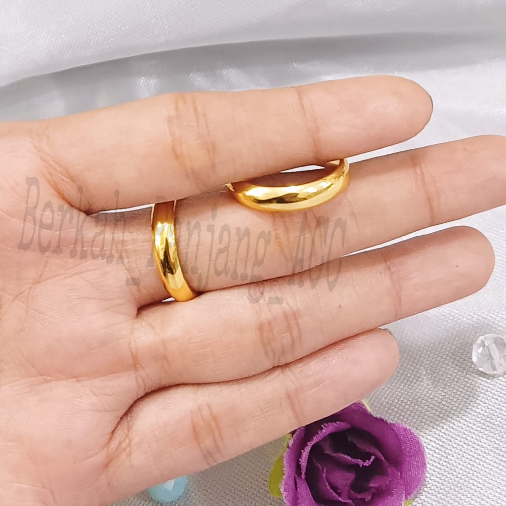 SET DEWASA KRONCONG KOTAK BAMBU perhiasan super berkelas fashion korea anti karat dan anti luntur