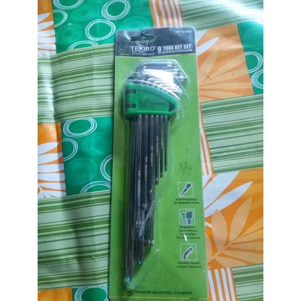 kunci l tekiro kembang panjang buntu gak lubang.harga 1 set