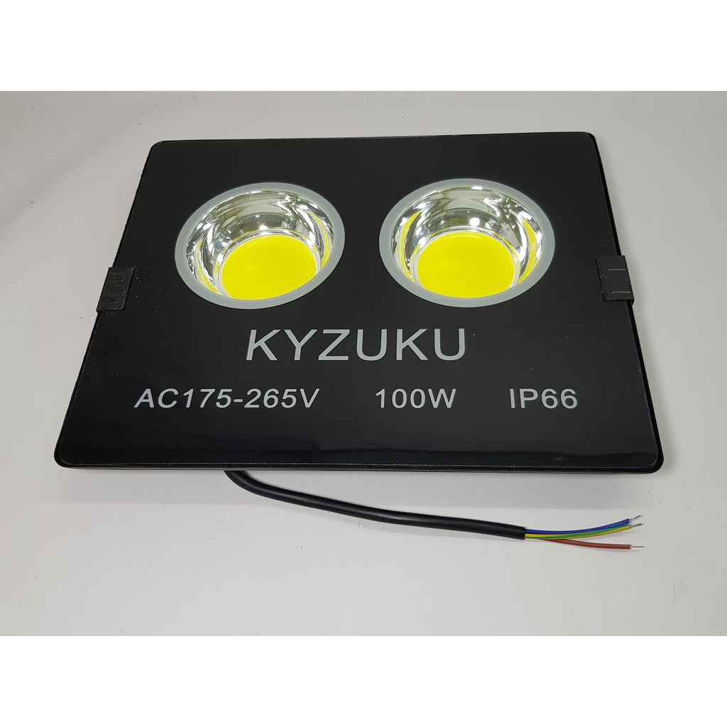 KYZUKU 220V AC 100 watt LED COB Floodled IP66 TIPIS / Lampu Sorot