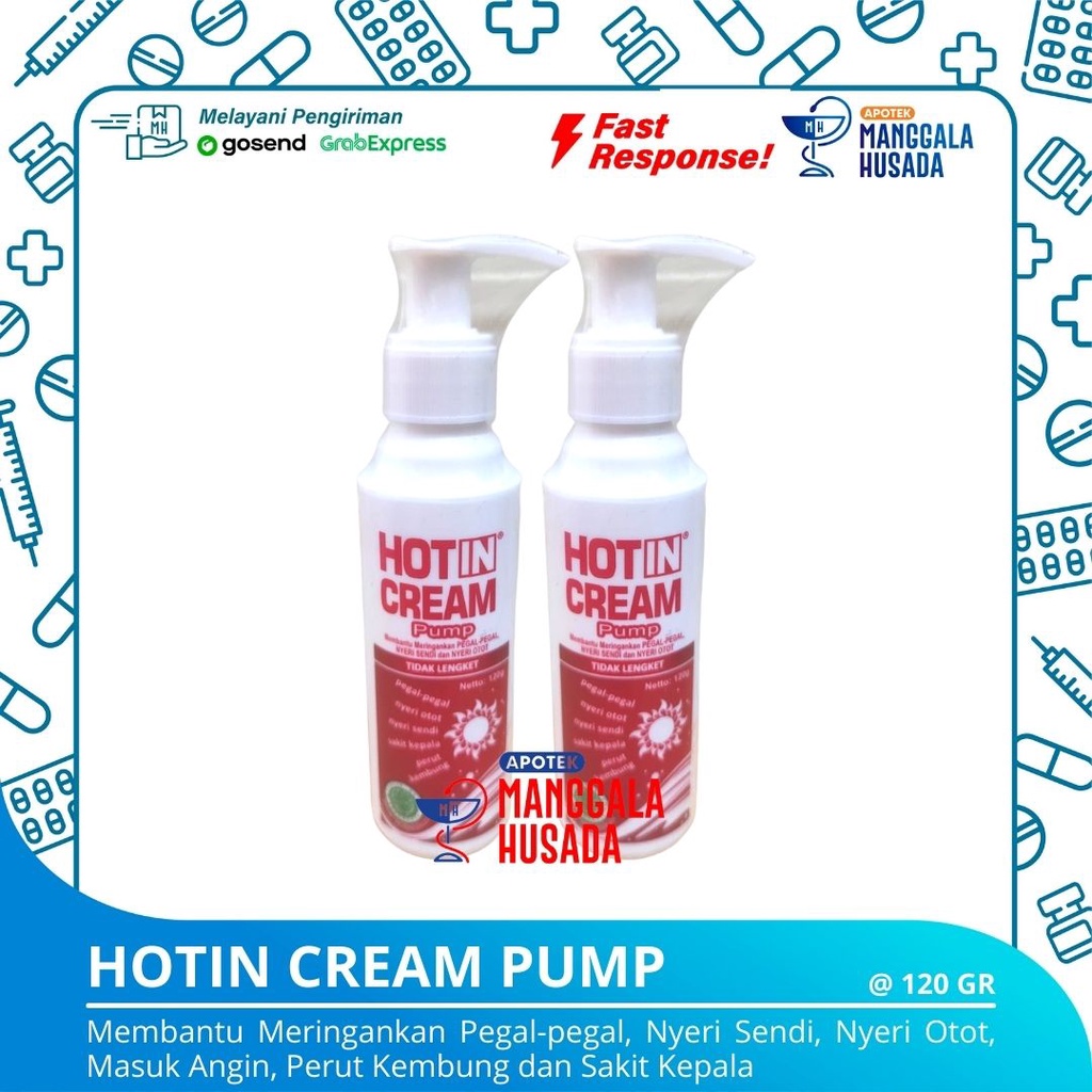 HOTIN CREAM PUMP @ 120 GR