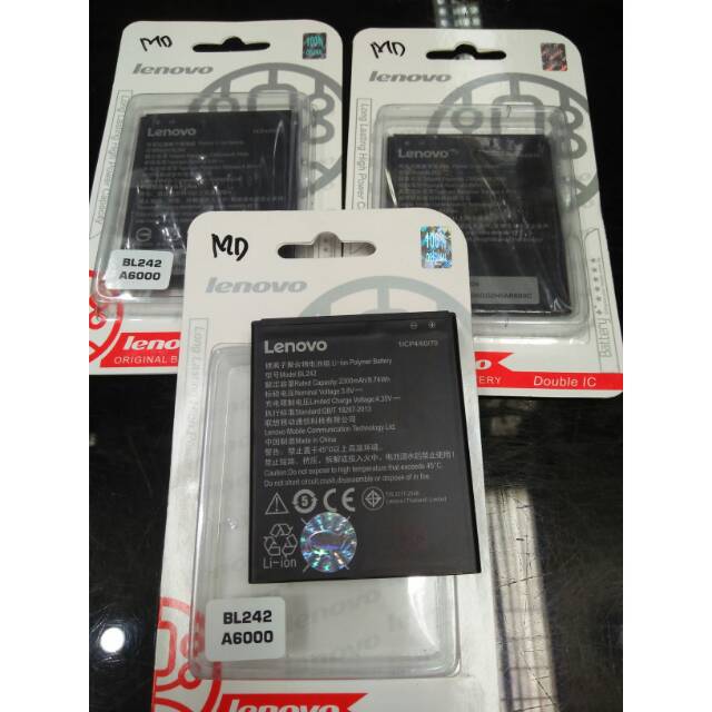 BATRE/BATERAI LENOVO A6000 ORIGINAL