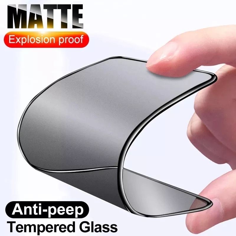 MATTE SPY Oppo A5 2020 A9 2020 A33 A52 A53 A53S A54 A72 A73 A93 Tg Anti Spy Privacy / Matte Anti Minyak / Anti Gores / Anti Glare / Screen Guard