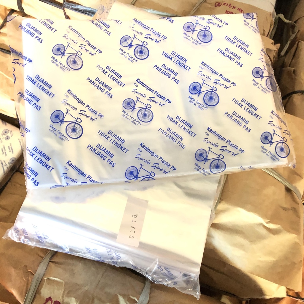 plastik bening pp roll tebal 0.4 (lebar 40-60cm)