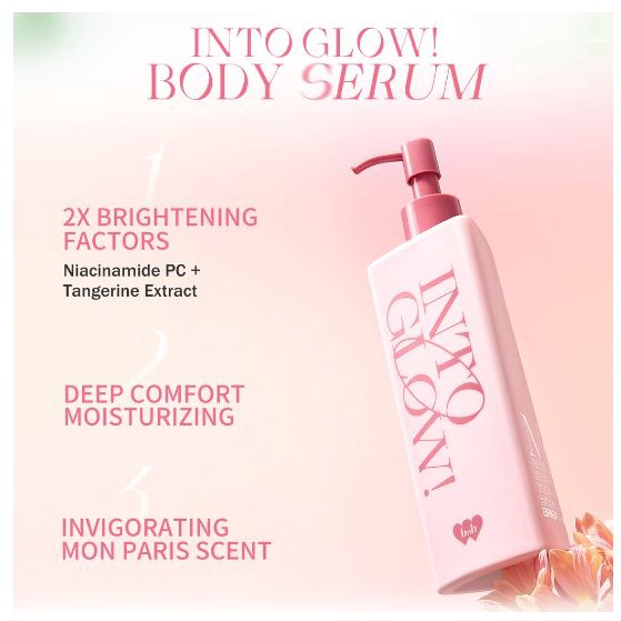 BNB barenbliss Into Glow! Mon Paris Brightening Body Serum Hyaluronic Acid BPOM/EMPEROR/