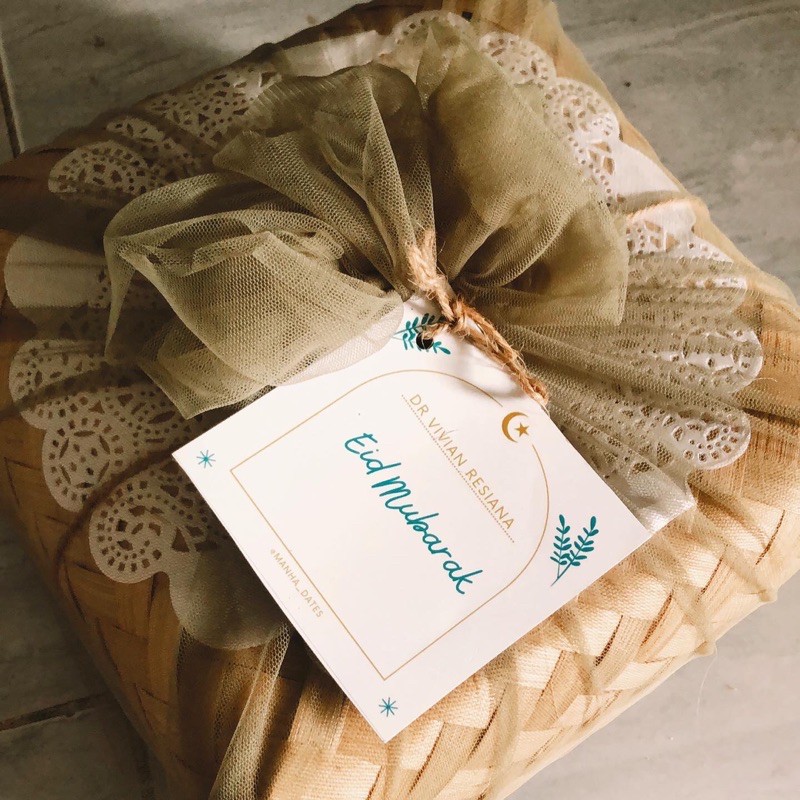 

Besek Bambu Hampers Dengan Tile | Packing Hampers