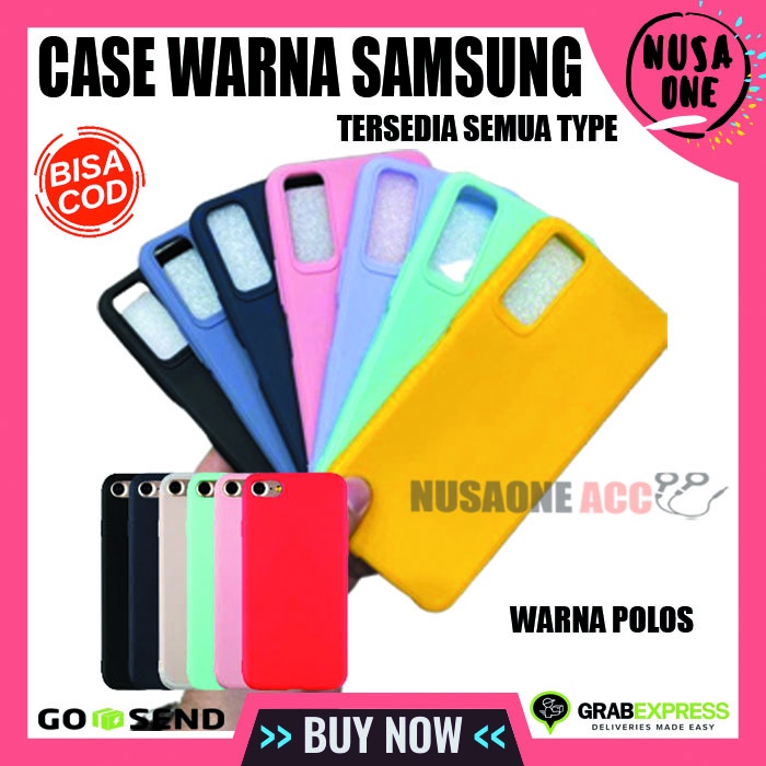 SOFTCASE WARNA SAMSUNG  CASE KARET WARNA A01 SOFT CASE WARNA POLOS SAMSUNG J2 PRIME A20S  A11 S9 J5